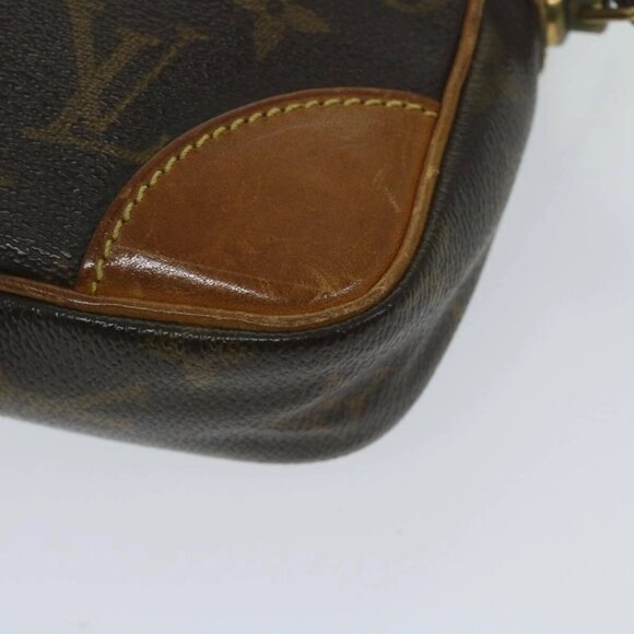 LOUIS VUITTON Monogram Marly Dragonne GM Clutch Bag M51825 LV Auth 59391 - Picture 3 of 16